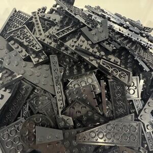 LEGO‎ Bulk Lot Black Plate Pieces & More - 2lb 0.3oz Bag Sorted by Color